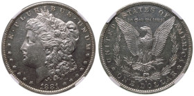 United States Morgan dollars 1881 O Silver 1 Dollar NGC MS 60 PL