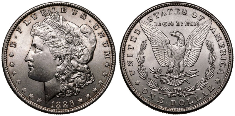 Choice mint state | UNITED STATES. Morgan dollars, 1878-1904. 
Silver 1 Dollar,...