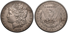 United States Morgan dollars 1890 CC Silver 1 Dollar Good very fine