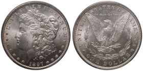 United States Morgan dollars 1897 Silver 1 Dollar PCGS MS64+