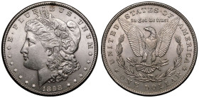 United States Morgan dollars 1898 Silver 1 Dollar Mint state, brilliance
