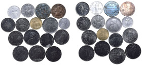Vatican: Papal State Mixed dates Lot of 15 coins