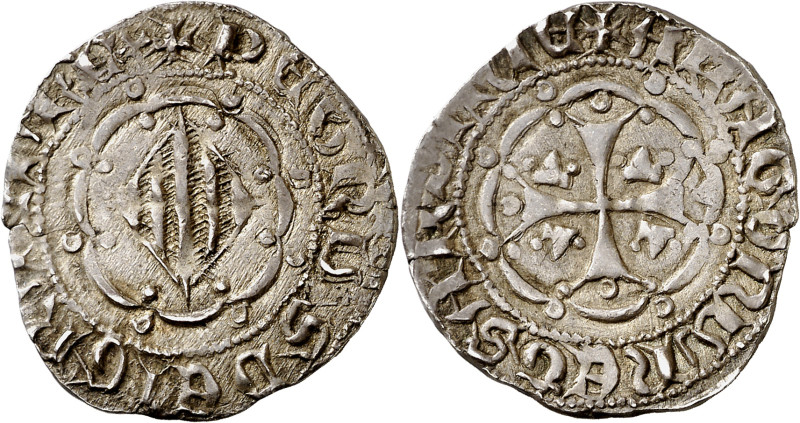 Pere III (1336-1387). Sardenya (Esglèsies). Alfonsí. (Cru.V.S. 460) (Cru.C.G. 22...