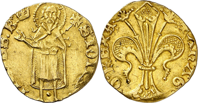 Alfons IV (1416-1458). València. Florí. (Cru.V.S. 811.1 var) (Cru.Comas 89 var. ...