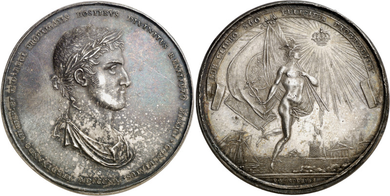 1808. Fernando VII. México. El Consulado en la restitución al trono. (Cano Cuest...