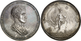 1808. Fernando VII. México. El Consulado en la restitución al trono. (Cano Cuesta 64) (Grove F-30) (Medina (1900) 77) (RAH. 494 y 495 var metal) (Ruiz...