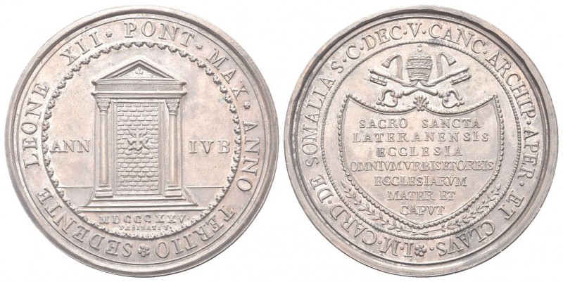 ROMA. Leone XII (Annibale Sermattei della Genga), 1823-1829. Medaglia 1825 a. IV...