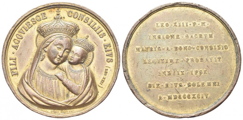 ROMA. Leone XIII (Vincenzo Gioacchino Luigi Pecci), 1878-1903. Medaglia 1804 opu...