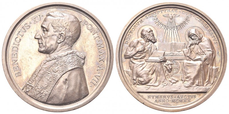 ROMA. Benedetto XV (Giacomo della Chiesa), 1914-1922. Medaglia 1921 a. VII opus ...