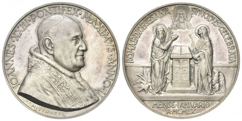 ROMA. Giovanni XXIII (Angelo Giuseppe Roncalli), 1958-1963. Medaglia 1960 a. II ...