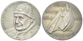 ROMA. Giovanni XXIII (Angelo Giuseppe Roncalli), 1958-1963. Medaglia 1962 opus G. Manzù. Ag , gr. 14,91 mm 35. Dr. IOANNES XXIII P M INITO CONC - OECU...