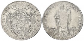 BOLOGNA. Pio VI (Giannangelo Braschi), 1775-1799. Scudo Romano da 100 Bolognini 1777 a. III. Ag, gr. 25,98. Dr. PIVS VI PON - MAX AN III. Stemma ovale...