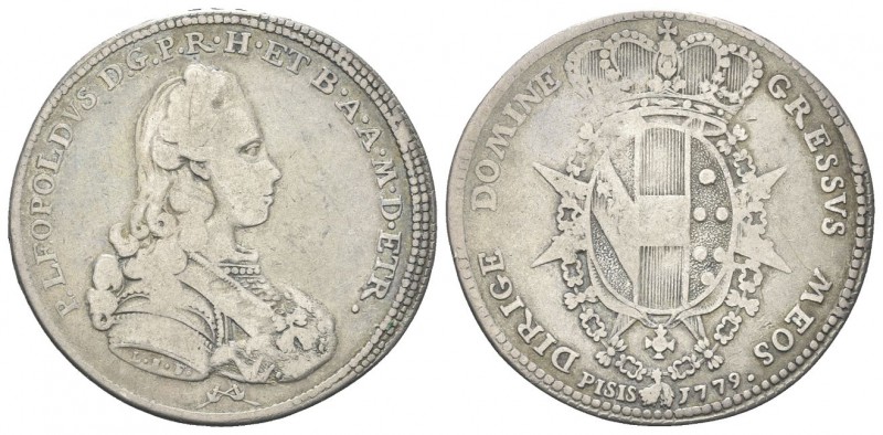 FIRENZE. Pietro Leopoldo I d’Asburgo Lorena, 1765-1790. Mezzo Francescone 1779 I...