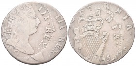 IRLANDA. Giorgio III, 1760-1820. Curiosità / errore di conio: Half Penny 1775. Æ, gr. 8,12. Dr. Busto laureato a d. Rv. Stemma coronato in cornice. KM...