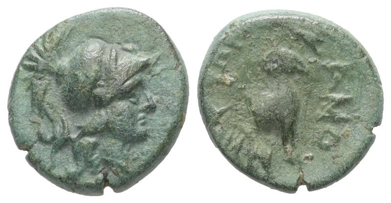 Thrace. Thracian Islands, Samothrake. AE. 2.40 g. - 14.36 mm. 2nd- Early 1st cen...