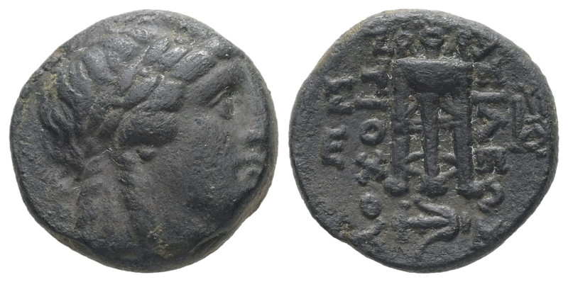 Seleukid Kingdom. Antiochos II Theos. AE. 4.37 g. - 16.28 mm. 261-246 BC. Sardes...