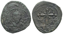 Anonymous Follis, Class I. Nicephorus III Botaniates, AD 1078-1081. AE, Follis. 5.79 g. 26.73 mm. Constantinople.
Obv: IC – XC to left and right of bu...