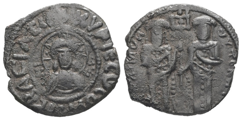 Andronicus II Palaeologus and Michael IX, AD 1282-1328. AE, Assarion. 2.04 g. 21...