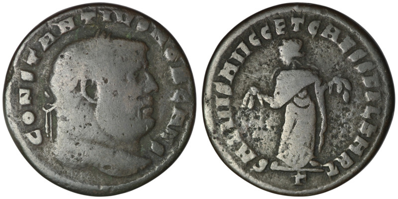 Constantius I, as Caesar (AD 293-305). Ticinum
AE Follis (26mm, 8,79g)