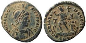 Theodosius I (AD 379-395). Antioch
AE Follis (23mm, 5,54g)