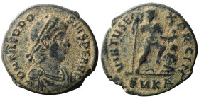 Theodosius I (AD 379-395). Kyzikos
AE Follis (23mm, 5,11g)
