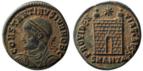 Constantine II, Caesar (AD 316-337). Antioch
AE Follis (19mm, 3,33g)