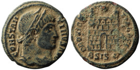 Constantine I 'the Great' (AD 307/10-337). Siscia
AE Follis (19mm, 2,74g)