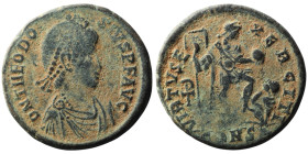 Theodosius I (AD 379-395). Constantinople
AE Follis (22mm, 5,76g)