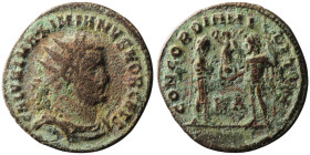 Galerius Maximianus (AD 305-311). Kyzikos
AE Antoninianus (20mm, 2,23g)