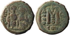 Justin II with Sophia (AD 565-578). Constantinople
AE Follis (30mm, 14,27g)