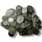 50 pieces mixed coins / SOLD AS SEEN, NO RETURN!