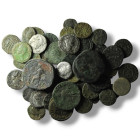 50 pieces mixed coins / SOLD AS SEEN, NO RETURN!