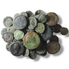 50 pieces mixed coins / SOLD AS SEEN, NO RETURN!
