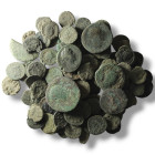 100 pieces mixed coins / SOLD AS SEEN, NO RETURN!