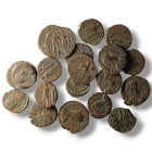 20 pieces Roman Imperial coins / SOLD AS SEEN, NO RETURN!