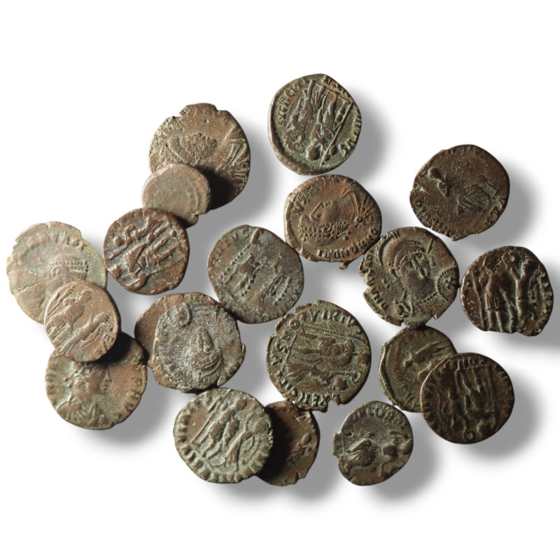20 pieces Roman Imperial coins / SOLD AS SEEN, NO RETURN!