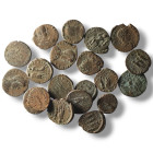 20 pieces Roman Imperial coins / SOLD AS SEEN, NO RETURN!