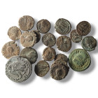 20 pieces mixed coins / SOLD AS SEEN, NO RETURN!