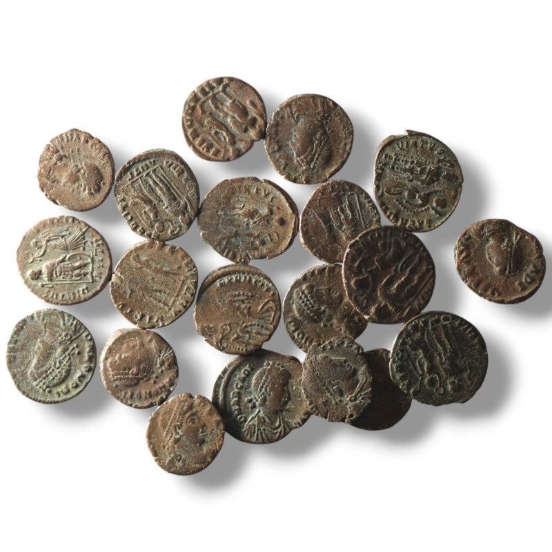 20 pieces Roman Imperial coins / SOLD AS SEEN, NO RETURN!
