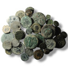 44 pieces mixed coins / SOLD AS SEEN, NO RETURN!