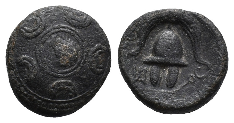 Kings of Macedon, Alexander III 'the Great' (336-323 BC). Æ (16mm, 3.80g). Uncer...