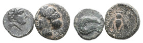 Lot of 2 Greek Æ coins, to be catalog. LOT SOLD AS IS, NO RETURN