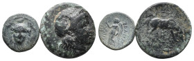 Lot of 2 Greek Æ coins, to be catalog. LOT SOLD AS IS, NO RETURN