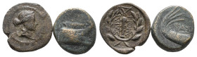 Lot of 2 Greek Æ coins, to be catalog. LOT SOLD AS IS, NO RETURN