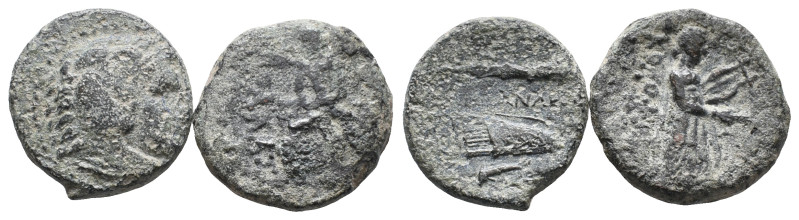 Lot of 2 Greek Æ coins, to be catalog. LOT SOLD AS IS, NO RETURN