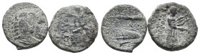 Lot of 2 Greek Æ coins, to be catalog. LOT SOLD AS IS, NO RETURN