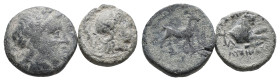 Lot of 2 Greek Æ coins, to be catalog. LOT SOLD AS IS, NO RETURN
