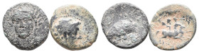 Lot of 2 Greek Æ coins, to be catalog. LOT SOLD AS IS, NO RETURN