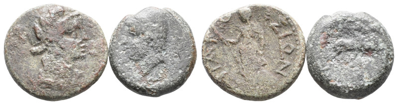 Lot of 2 Greek Æ coins, to be catalog. LOT SOLD AS IS, NO RETURN