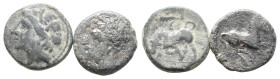 Lot of 2 Greek Æ coins, to be catalog. LOT SOLD AS IS, NO RETURN